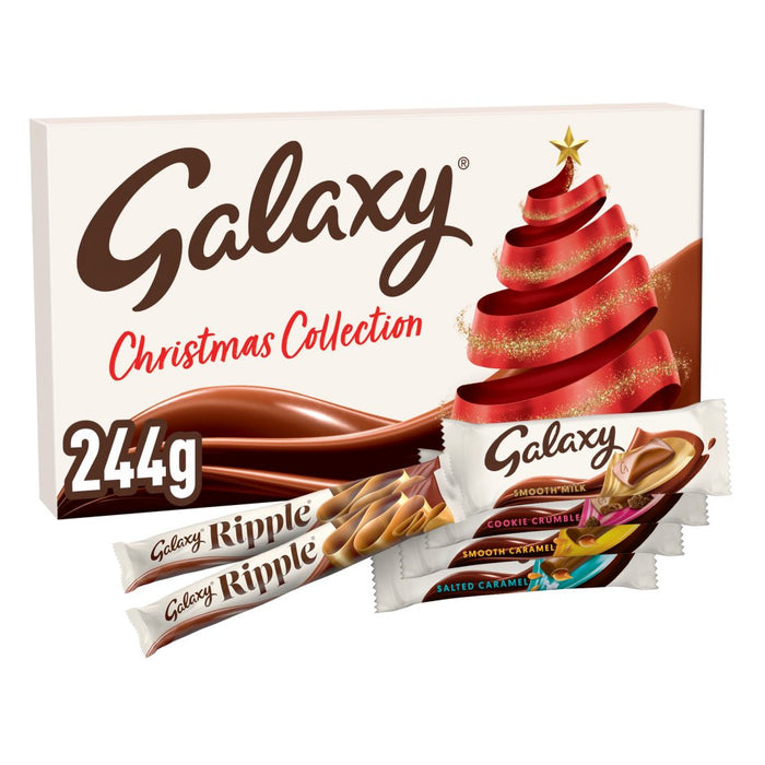 Galaxy Smooth Milk Chocolate Large Christmas Selection Box 244g