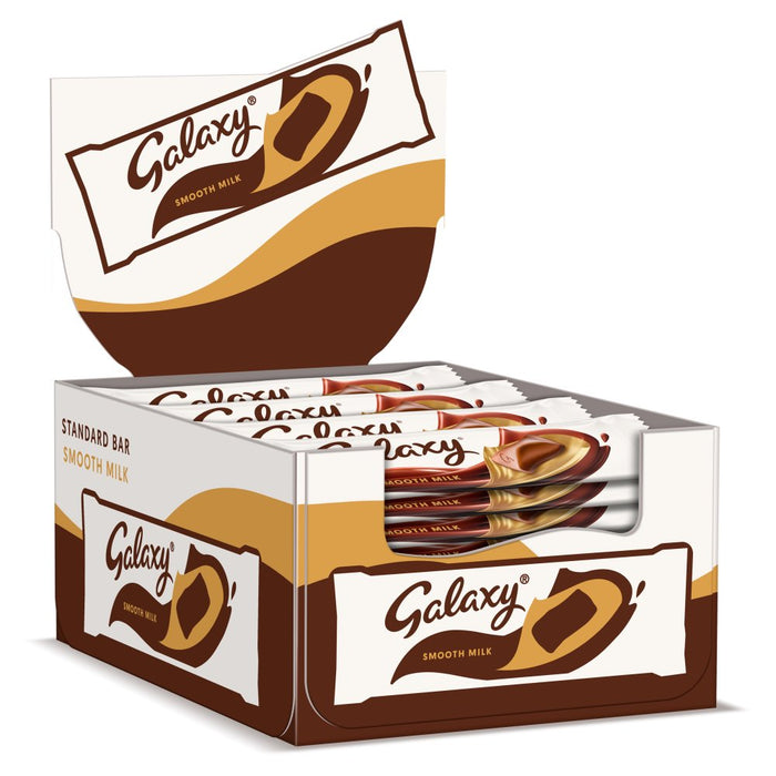 Galaxy Smooth Milk Chocolate Bar PMP 42g (Box of 24)