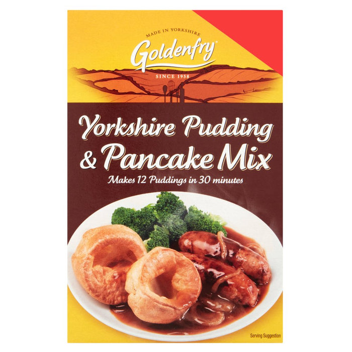 Goldenfry Yorkshire Pudding & Pancake Mix, 142g (Case of 6)