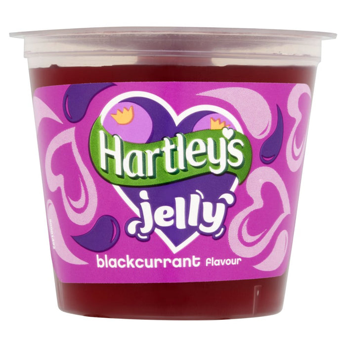 Hartley's Jelly Blackcurrant Flavour, 125g (Case of 12)