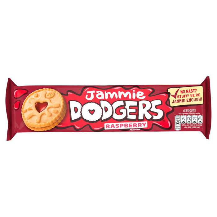 Jammie Dodgers Raspberry Flavour PMP 140g (Box of 15)