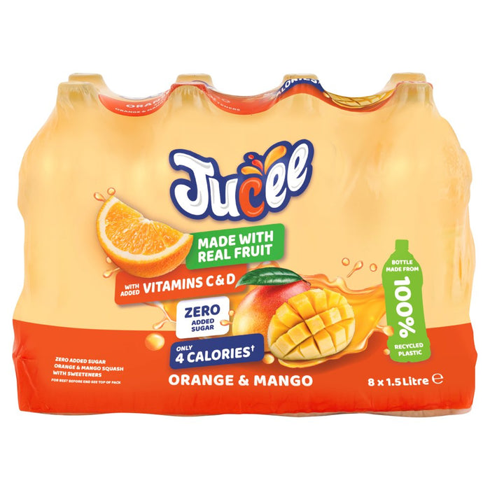 Jucee Orange & Mango, 1.5 Ltr (Case of 8)