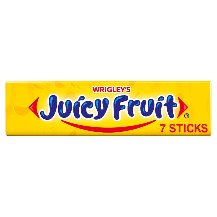 Wrigley's Juicy Fruit Chewing Gum 7 Sticks (Box of 14)