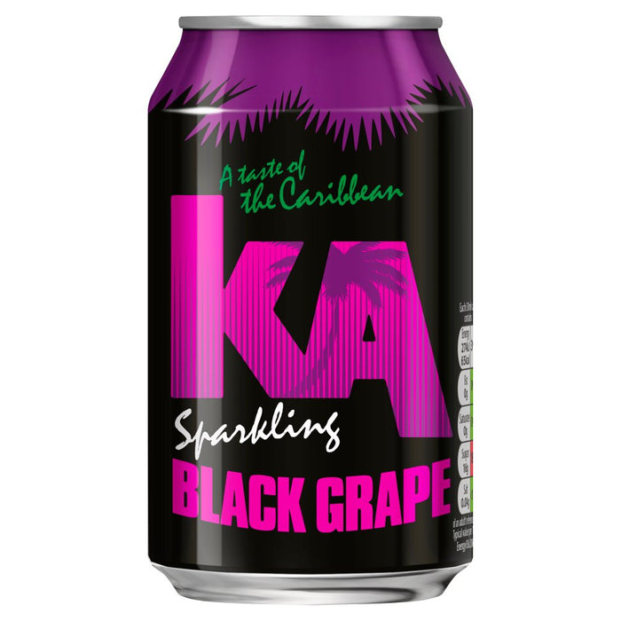 KA Sparkling Black Grape, 330ml (Case of 24)