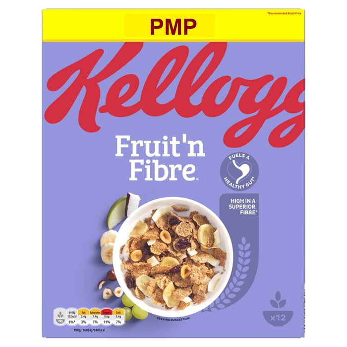 Kellogg's Fruit 'n Fibre PMP 500g (Case of 6)