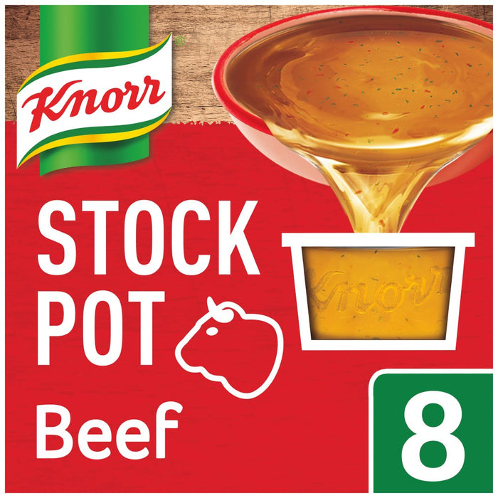 Knorr Beef Stock Pot 8 x 28g