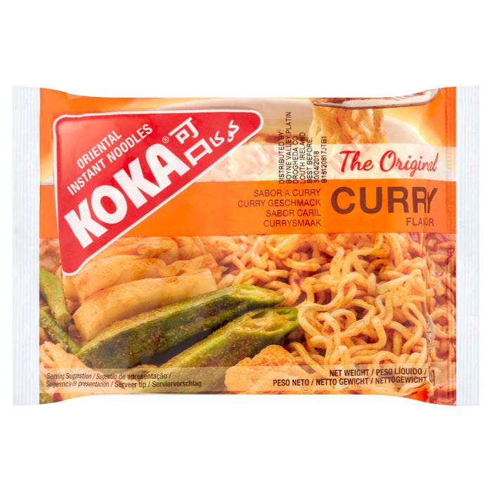 Koka The Original Curry Flavour Oriental Instant Noodles, 85g (Box of 30)