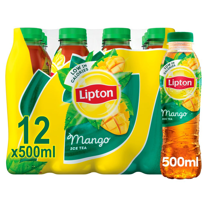 Lipton Mango Ice Tea PMP 500ml (Case of 12) —
