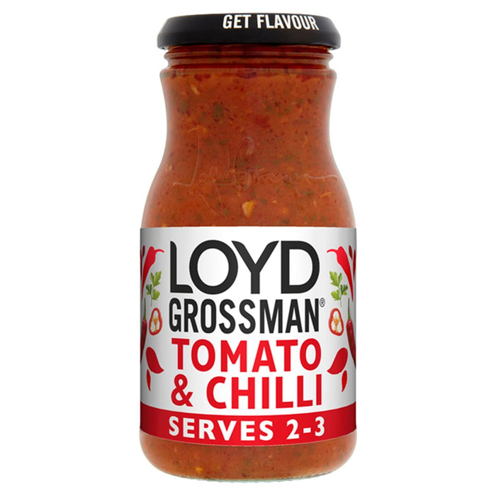 Loyd Grossman Tomato & Chilli Sauce, 350g (Case of 6)