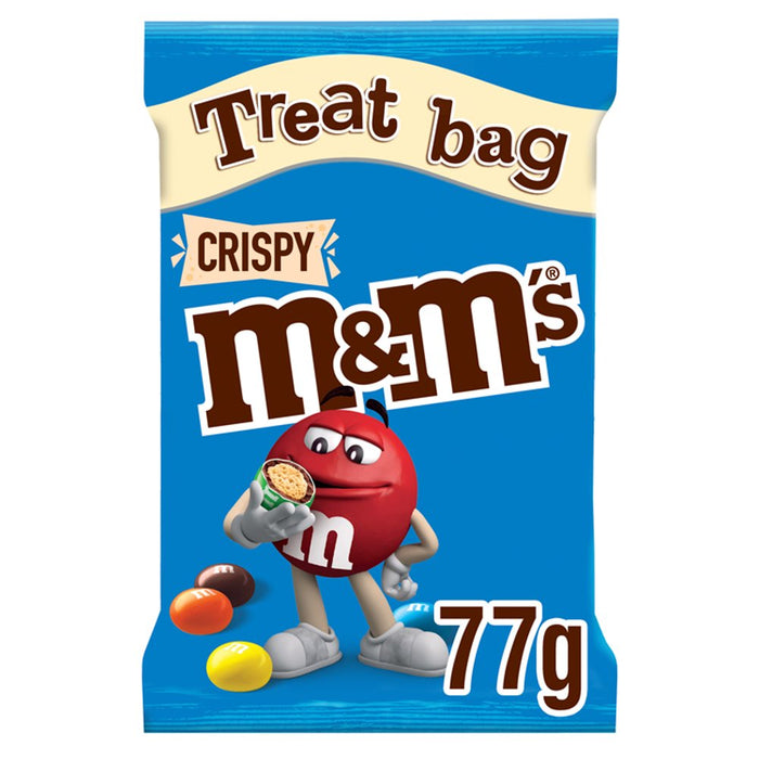 m&m crispy treat