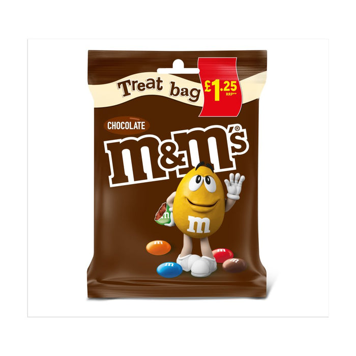 M&M's Chocolate Treat Bag £1.25 - Qty - 16