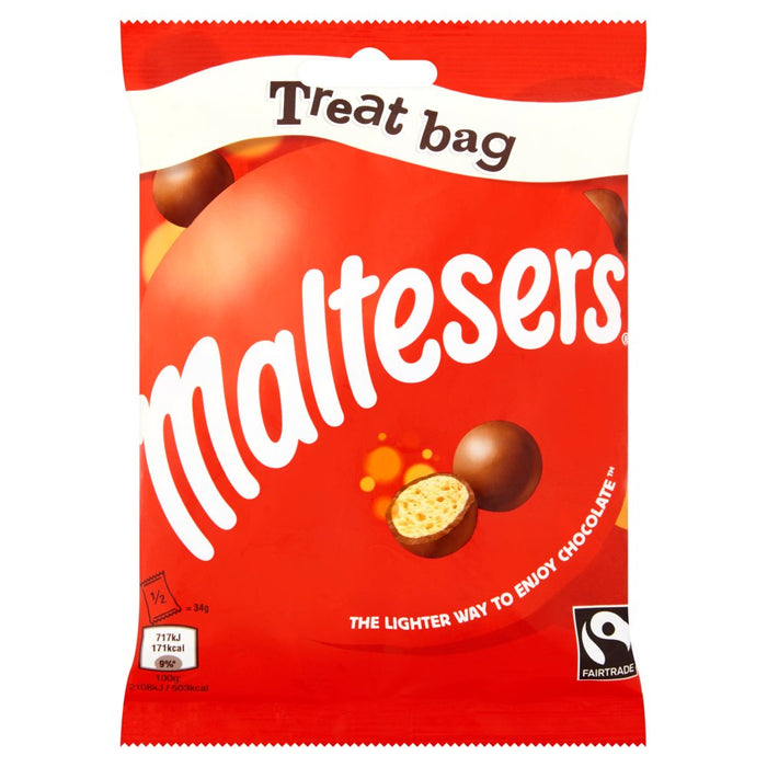 Maltesers Chocolate Treat Bag, 68g (Box of 24)