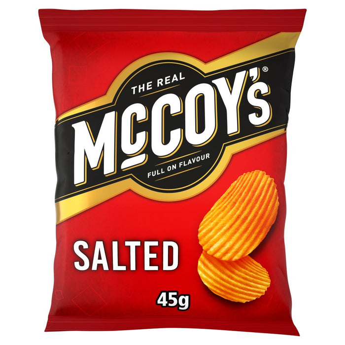 McCoy's Salted Grab Bag Crisps 45g (Box of 26)