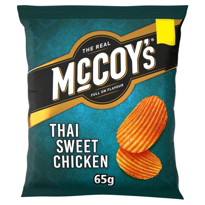 McCoy's Thai Sweet Chicken Sharing Crisps PMP 65g (Box of 20)