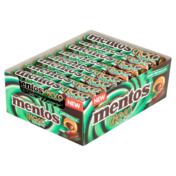 Mentos Choco and Mint Roll