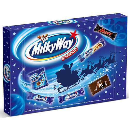Milky Way & Friends Chocolate Medium Christmas Selection Box 127g