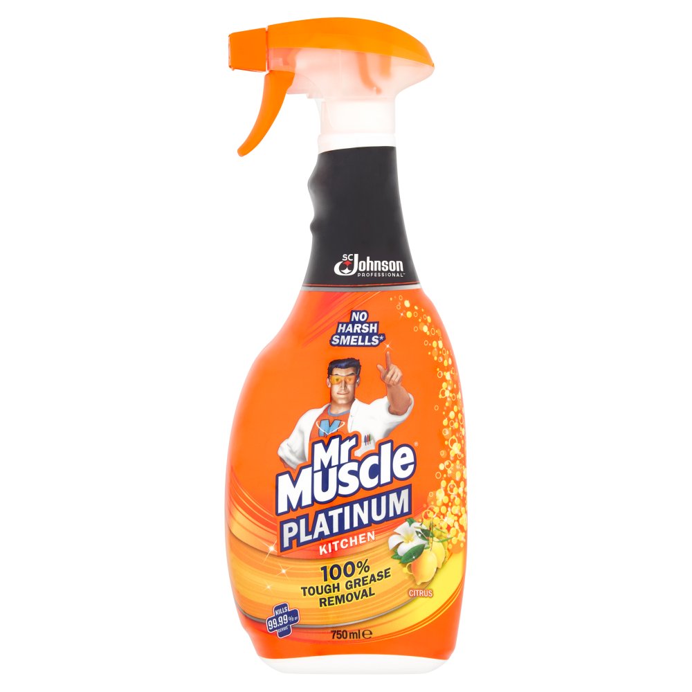 MR MUSCLE KITCHEN CLEANER ADVANCED POWER CITRUS 750 ML