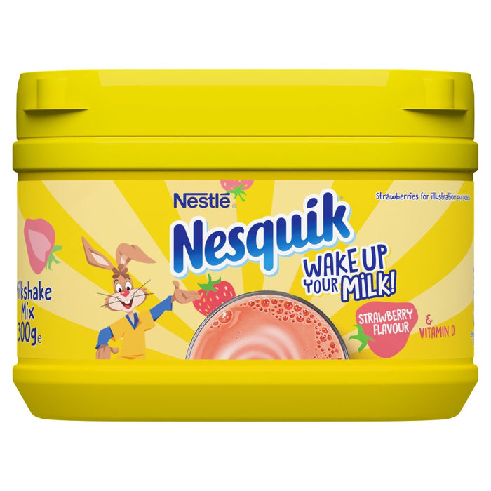 Nesquik Strawberry Flavoured Milkshake Powder, 300g (Case of 10)