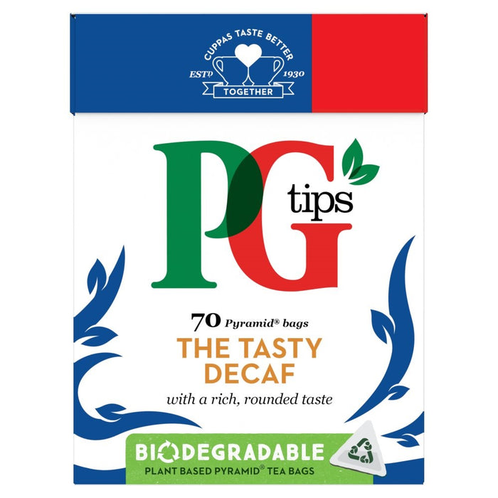 PG Tips Decaf 70 Teabags