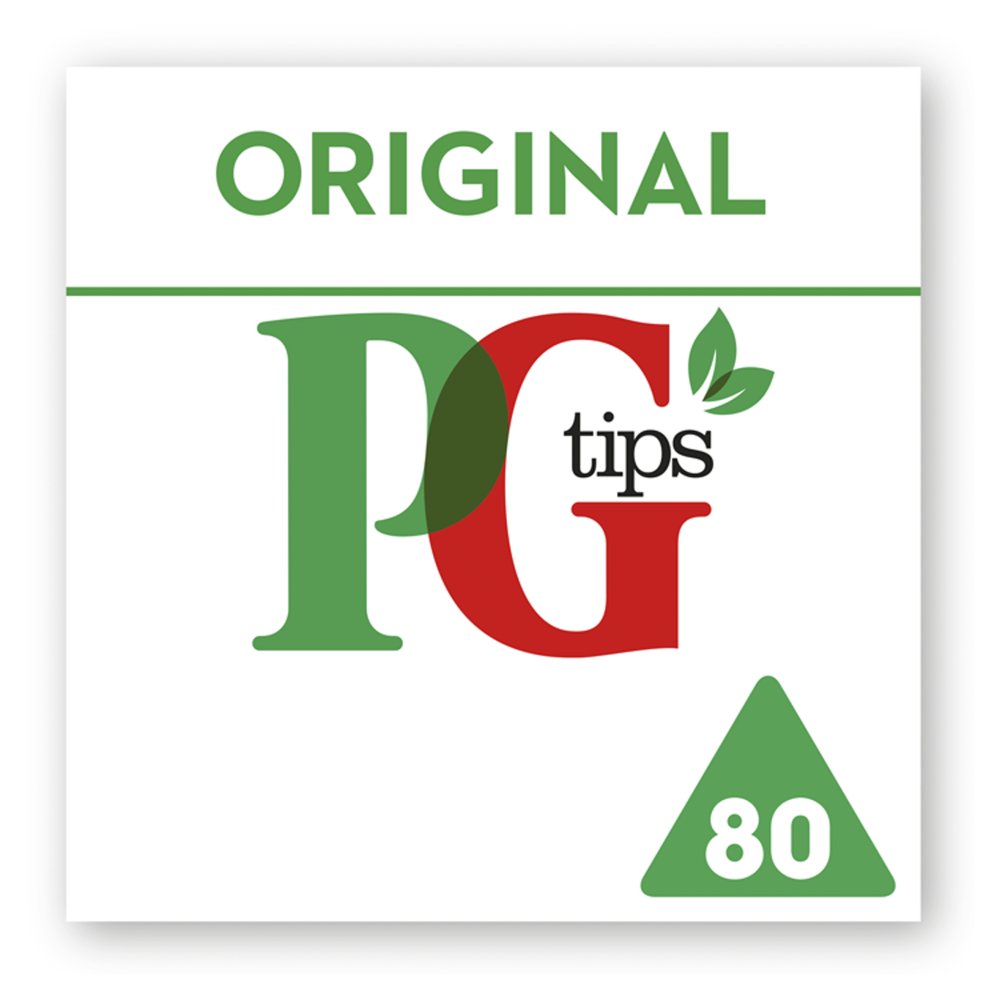 PG tips Original 80 Tea Bags —