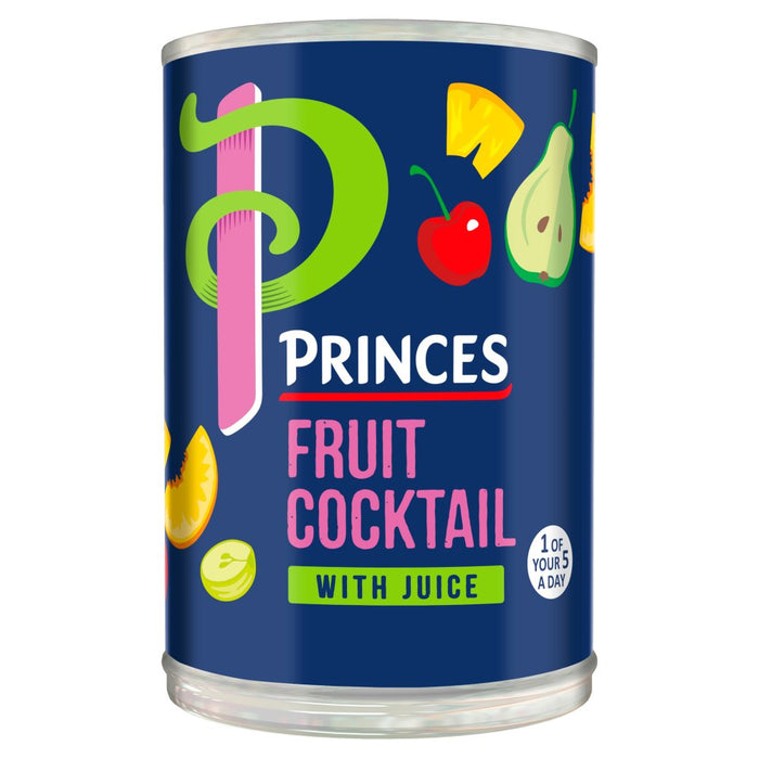 Princes Fruit Cocktail with Juice 410g (Case of 6)