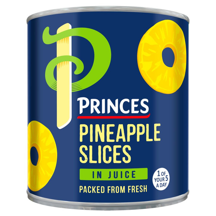 Princes Pineapple Slices in Juice, 432g (Case of 6)