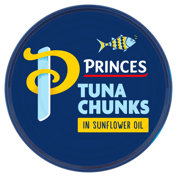Princes Tuna Chunks in Sunflower Oil PMP 145g (Case of 12)