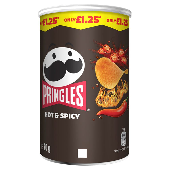 Pringles Hot & Spicy 70g (Case of 12)