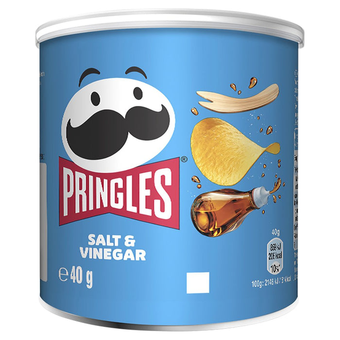 Pringles Salt & Vinegar PMP 40g (Case of 12)