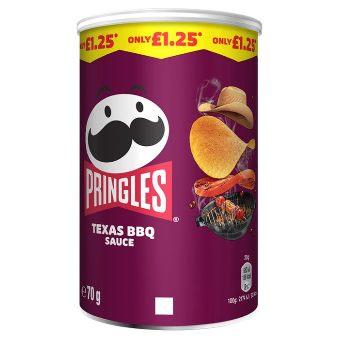 Pringles Texas BBQ Sauce 70g (Case of 12)