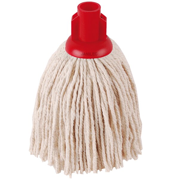 Quality Socket Mop Head PY Cotton Cord 12 Red