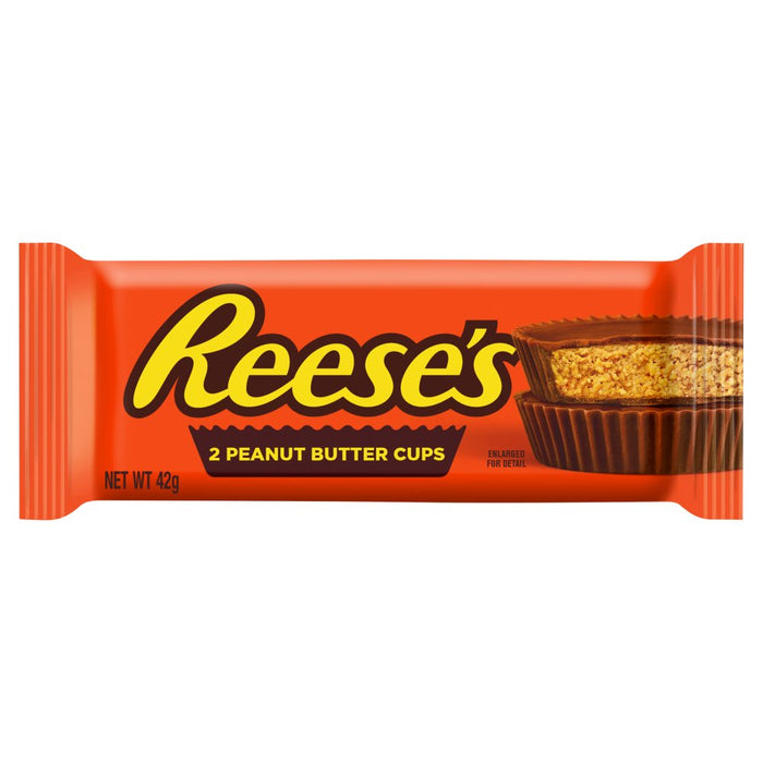 Reese's 2 Peanut Butter Cups 42g (Box of 36)