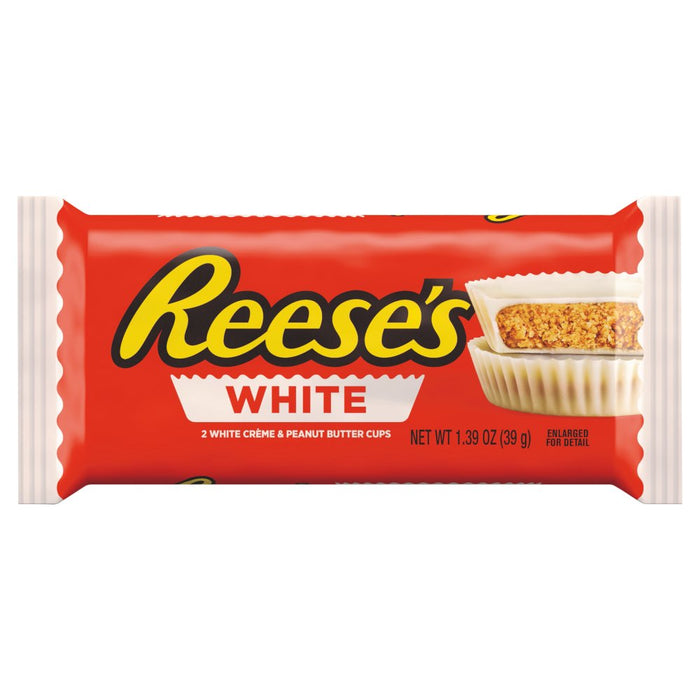 Reese's 2 White Peanut Butter Cups 39.5g (Box of 24)