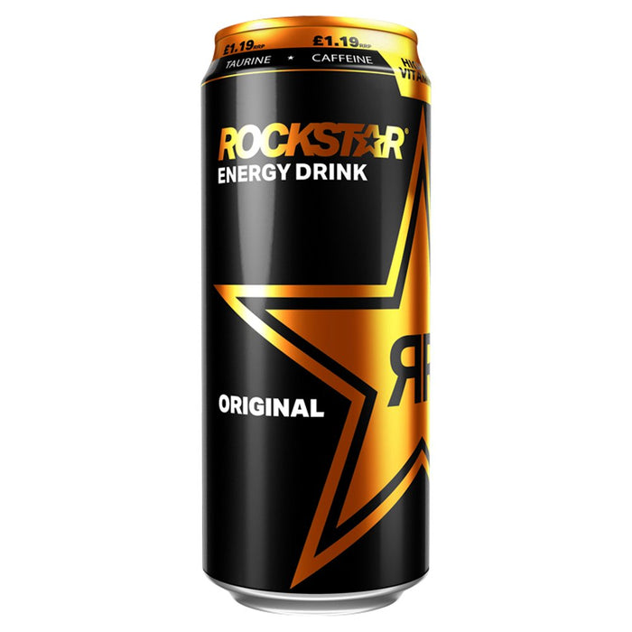 Rockstar Original Energy Drink, 500ml (Case of 12) — BritishGram.com