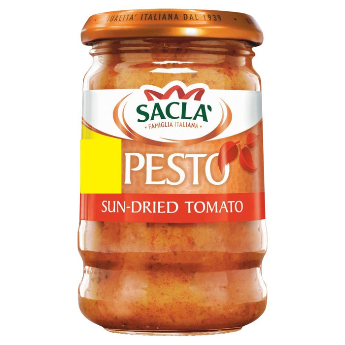 Sacla' Pesto Sun-Dried Tomato PMP 190g