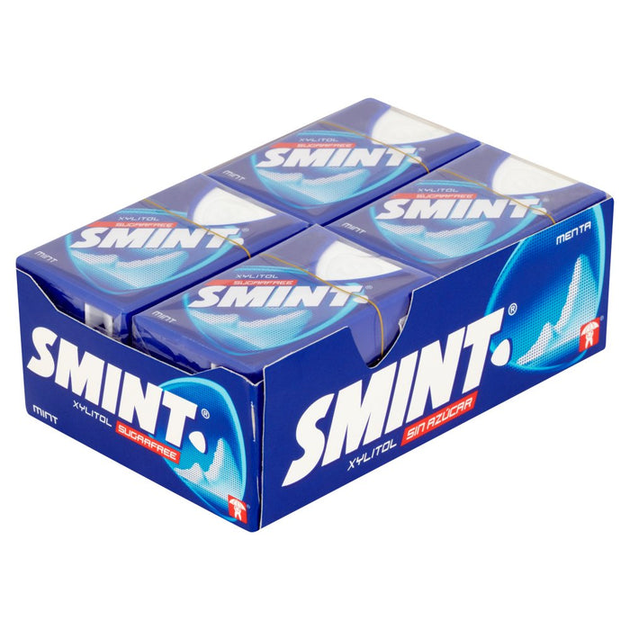 Smint Peppermint Sugar Free Mints, 8g (Case of 12)
