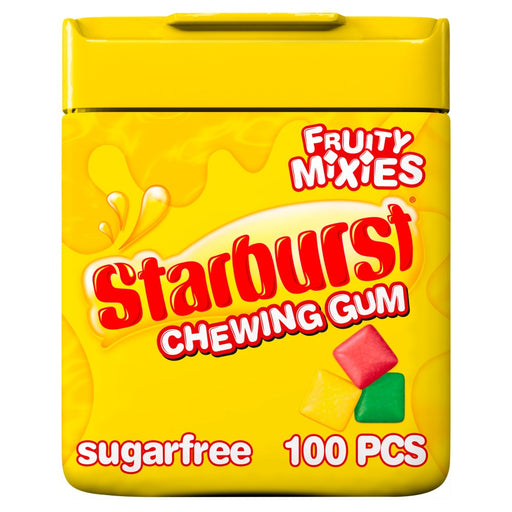 Starburst Fruity Mixes Chewing Gum Sugar Free 