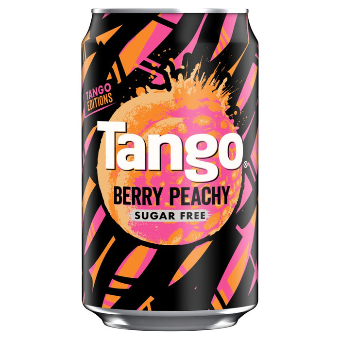 Tango Editions Berry Peachy Sugar Free 330ml (Case of 24)