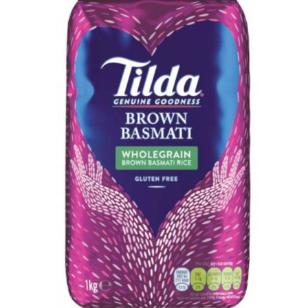 Tilda Brown Basmati Rice 1kg