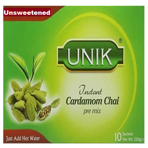 Unik Cardamom Tea Unsweetened, 140g (Case of 5)