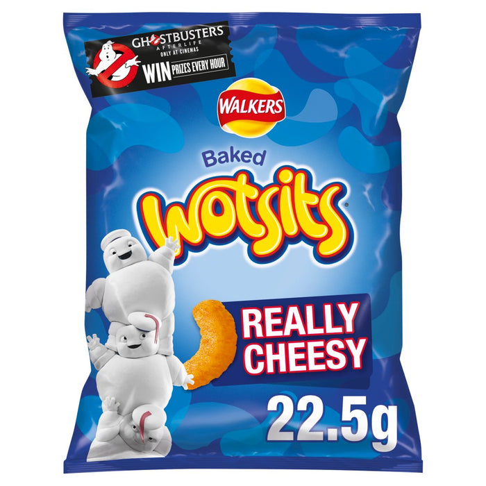 Walkers Wotsits Really Cheesy Snacks, 22.5g (Box of 32)