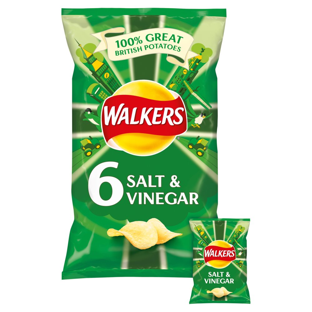 Walkers salt and vinegar grab sale bag