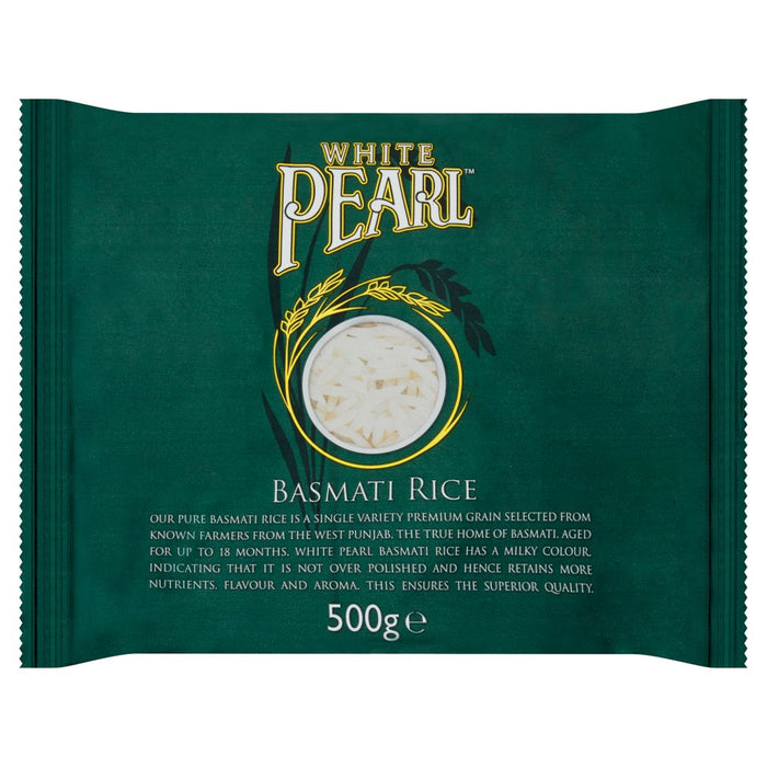 White Pearl Basmati Rice 500g (Case of 10)